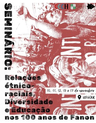 Centenário de Frantz Fanon é celebrado na UFSCar com seminário do PPGE